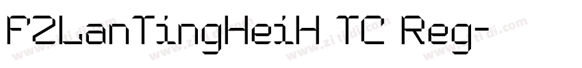 FZLanTingHeiH TC Reg字体转换